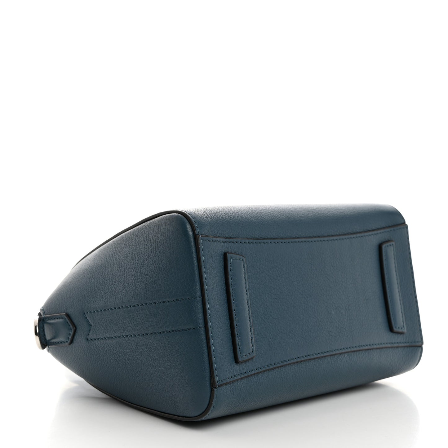Sugar Goatskin Mini Antigona Mineral Blue
