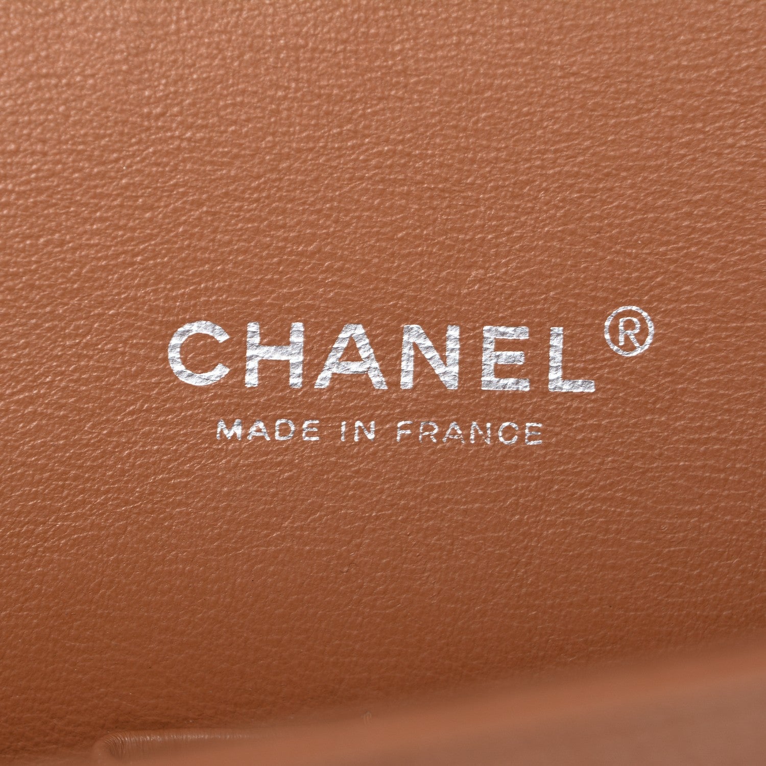 Chanel Caviar Quilted Maxi Double Flap Light Brown 6 of 7
