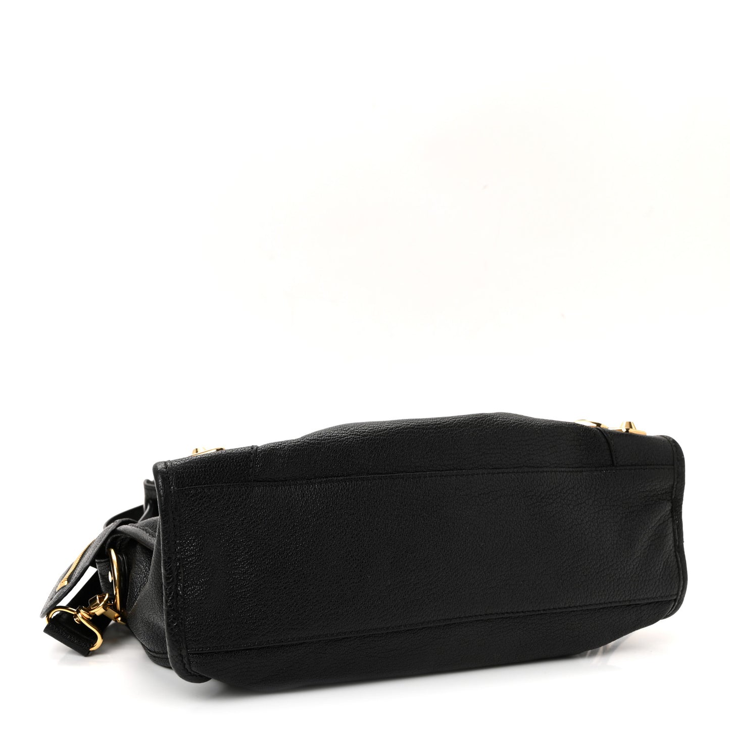 Chevre Gold Metallic Edge Hardware S City Black
