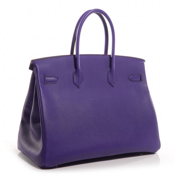 Epsom Birkin 35 Crocus