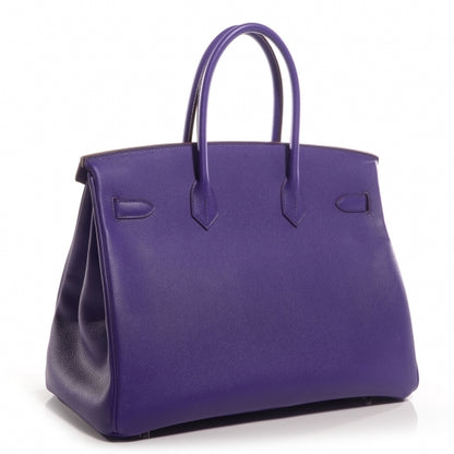 Hermes Epsom Birkin 35 Crocus 3 of 20