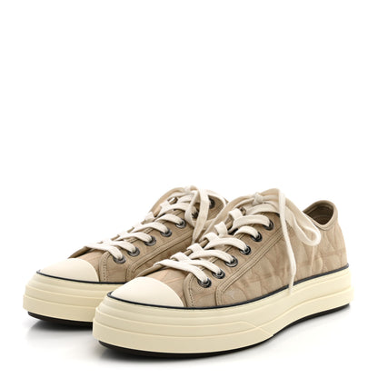 Valentino Garavani Canvas Iconographe Vlogo Sneakers 41 Beige 4 of 9