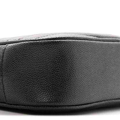 Saint Laurent Grain De Poudre Matelasse Monogram Mini Lou Camera Bag Black 9 of 12