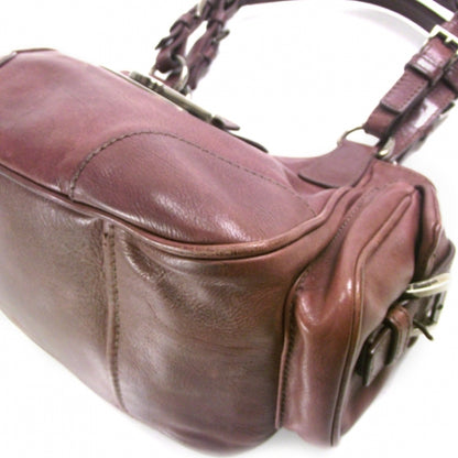 Prada Calfskin Rocket Antic Lock Red 5 of 10