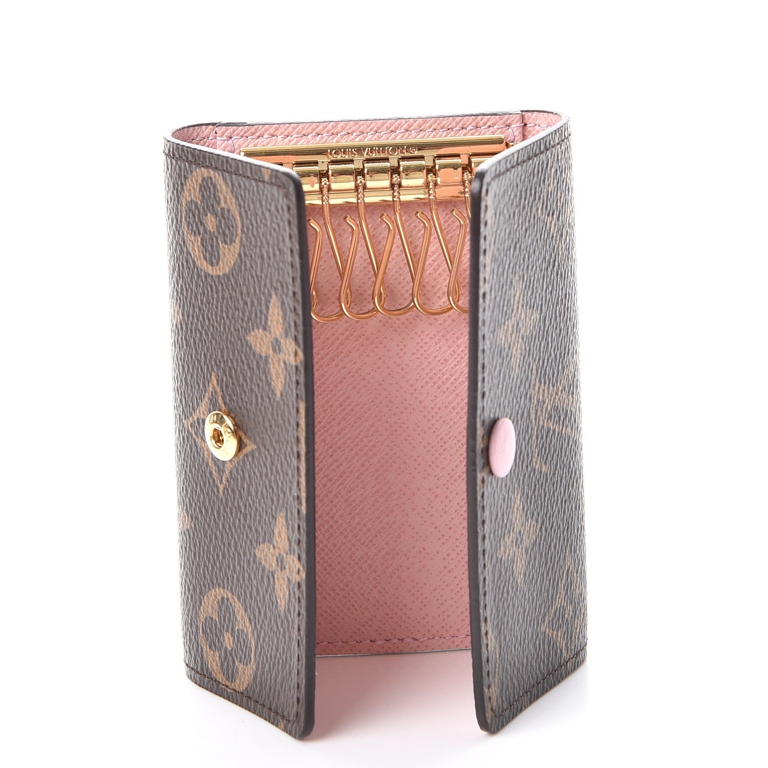 Louis Vuitton Monogram Multicles 6 Key Holder Rose Ballerine 5 of 9