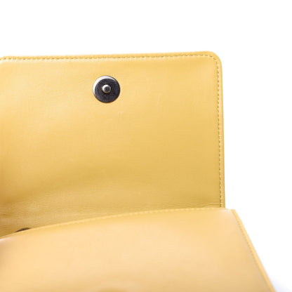 Chanel Lambskin Plexiglass Boy Brick Flap Yellow 10 of 11