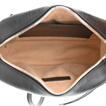 Gucci Calfskin Matelasse Aria Small GG Marmont Chain Shoulder Bag Black 5 of 13