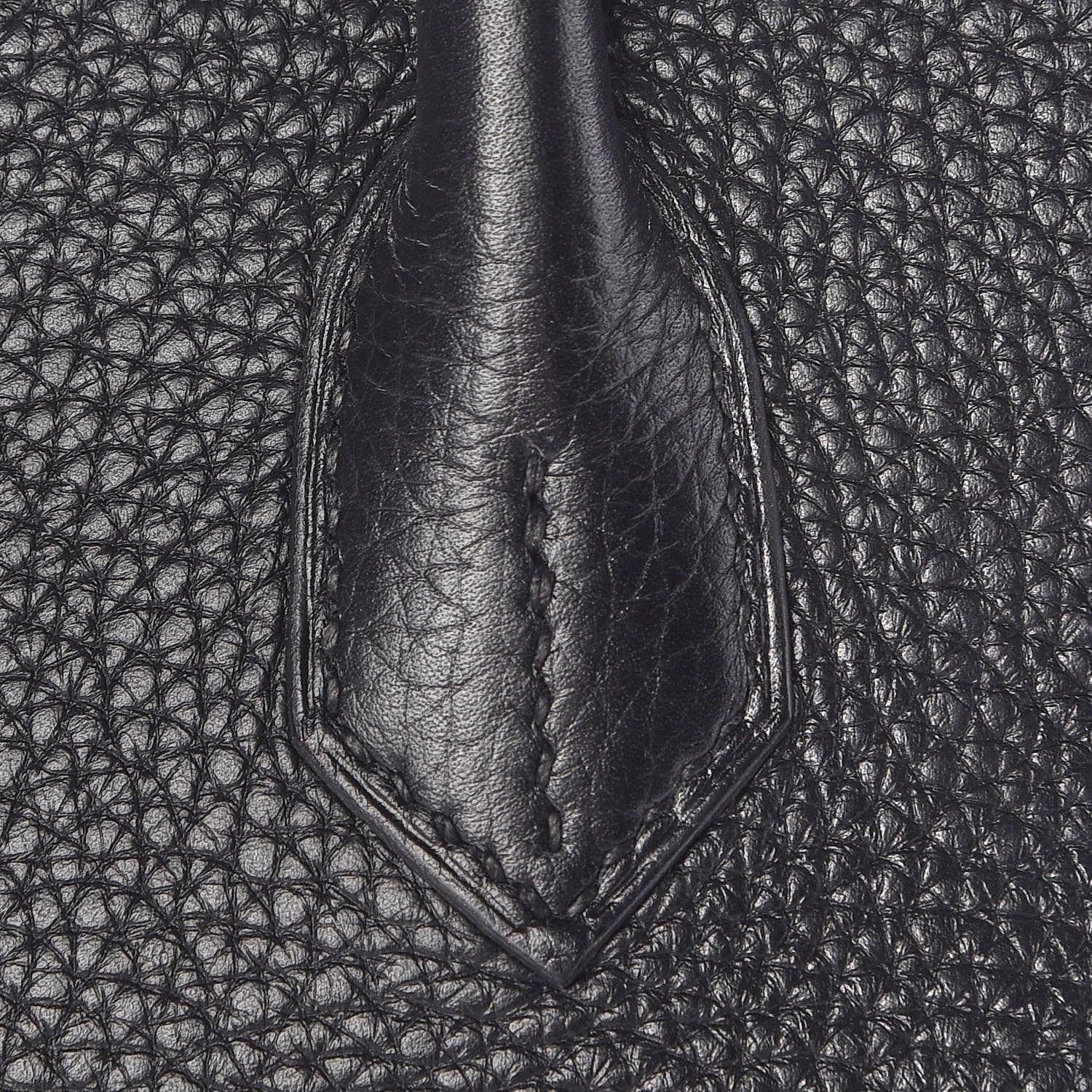 Hermes Taurillon Clemence Birkin 30 Black 10 of 70