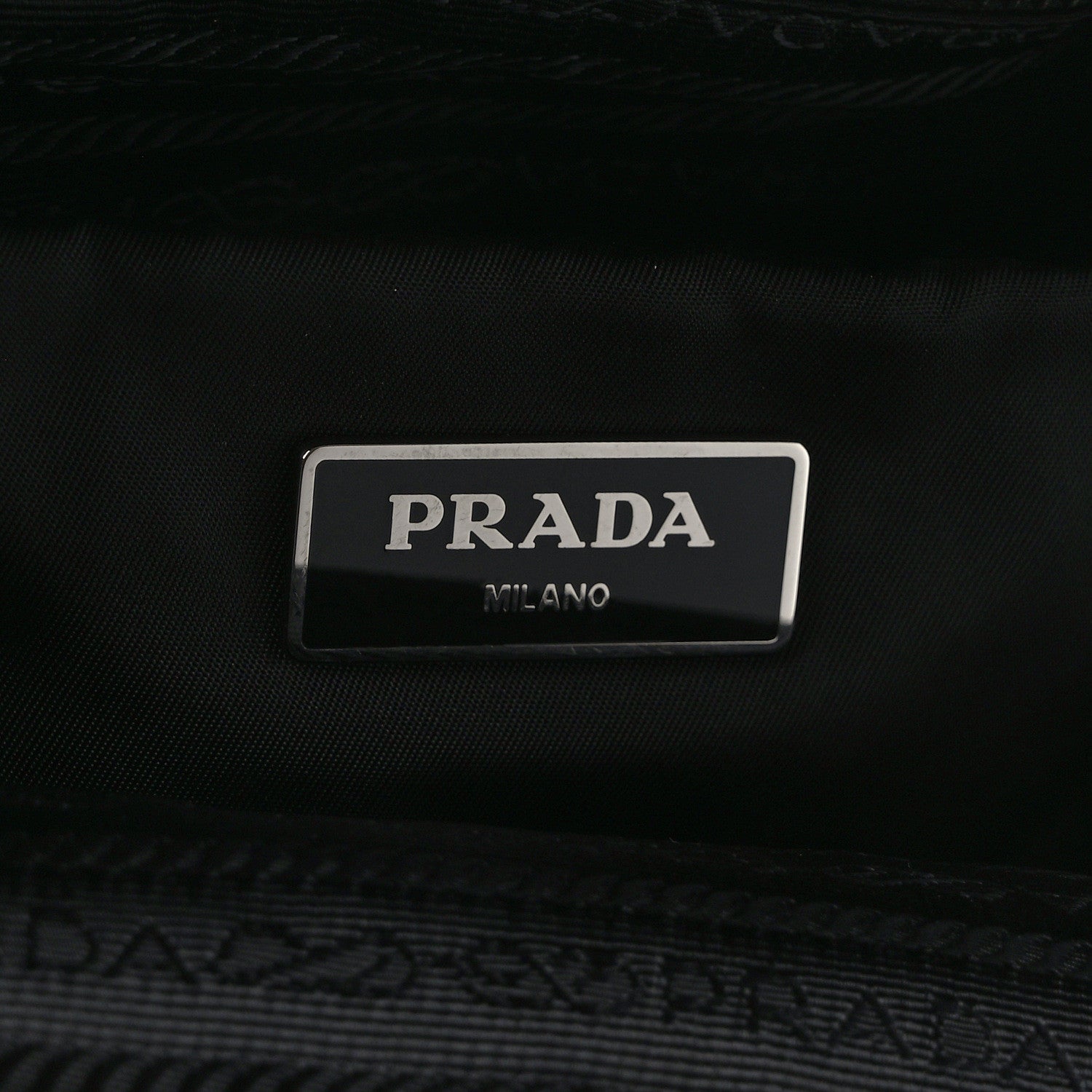 Prada Nylon Tessuto Impuntu Quilted Backpack Black 6 of 9