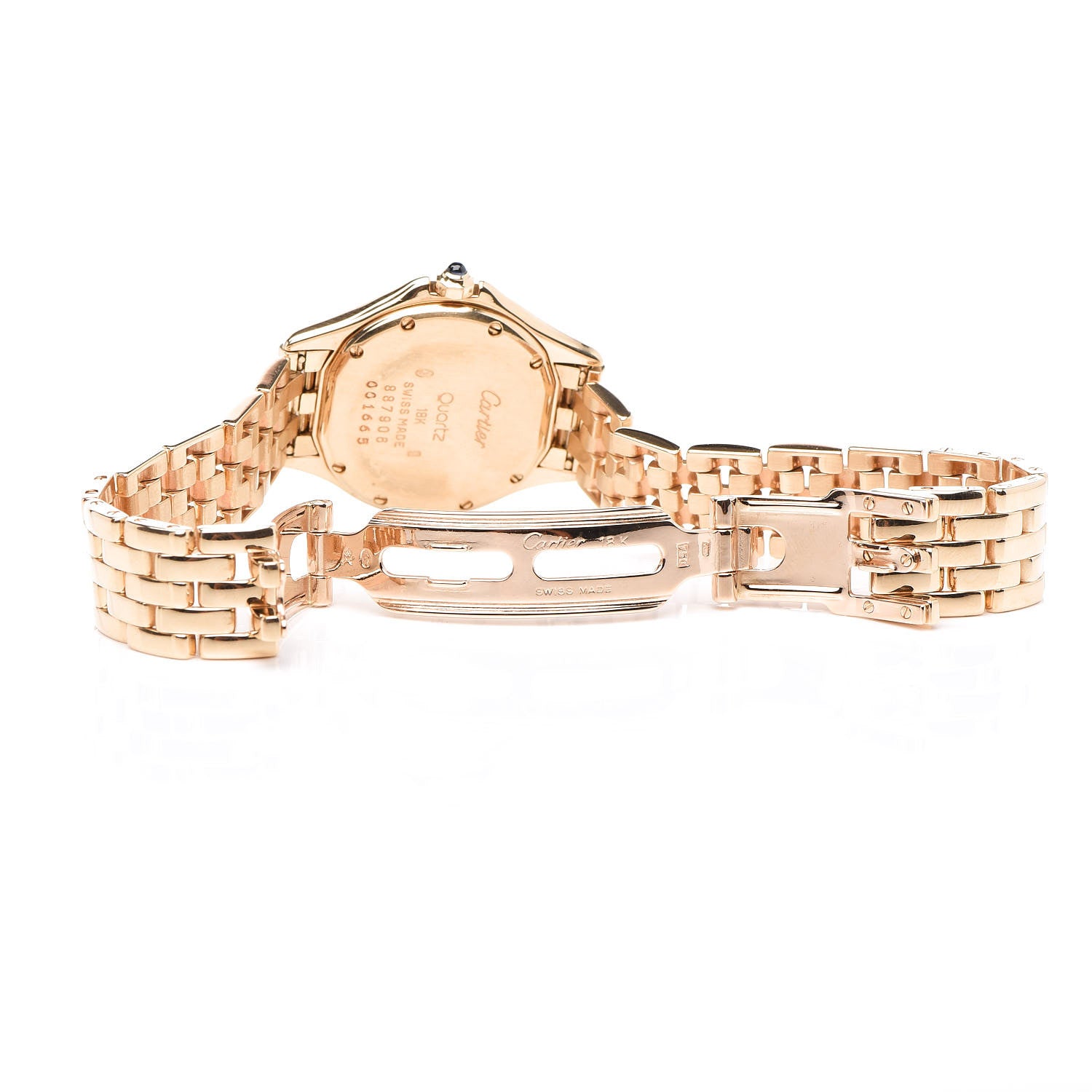 Cartier 18K Yellow Gold 26mm Cougar Quartz Watch 5 of 6