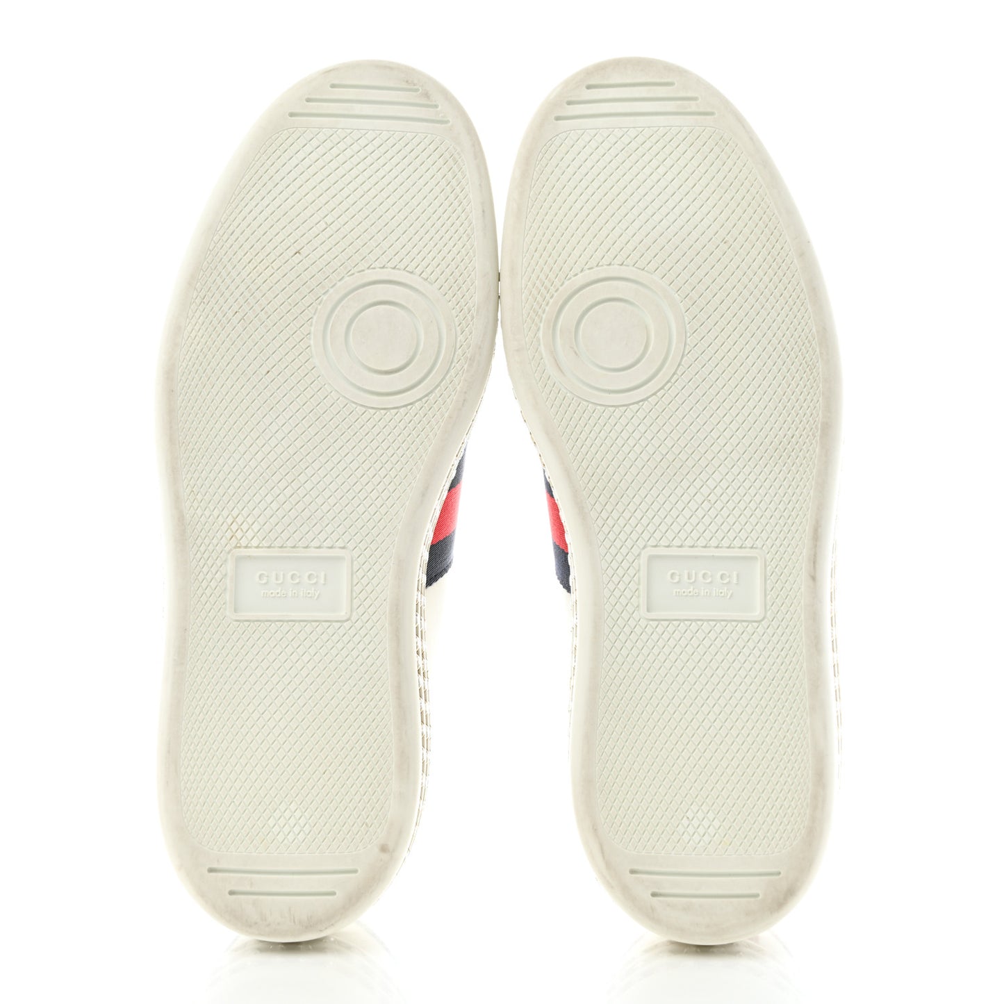 Calfskin Crystal Web Bee Embroidered Womens Ace Platform Sneakers 36 White