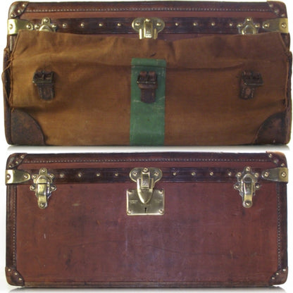 Louis Vuitton Antique Shoe Trunk - Canvas Cover 1 of 12