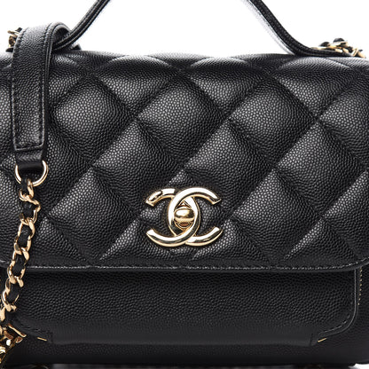 Chanel Caviar Quilted Small Business Affinity Flap Black 10 of 10