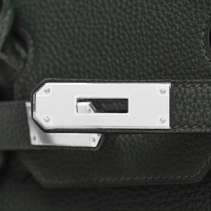 Hermes Togo Birkin 30 Vert Fonce 15 of 33