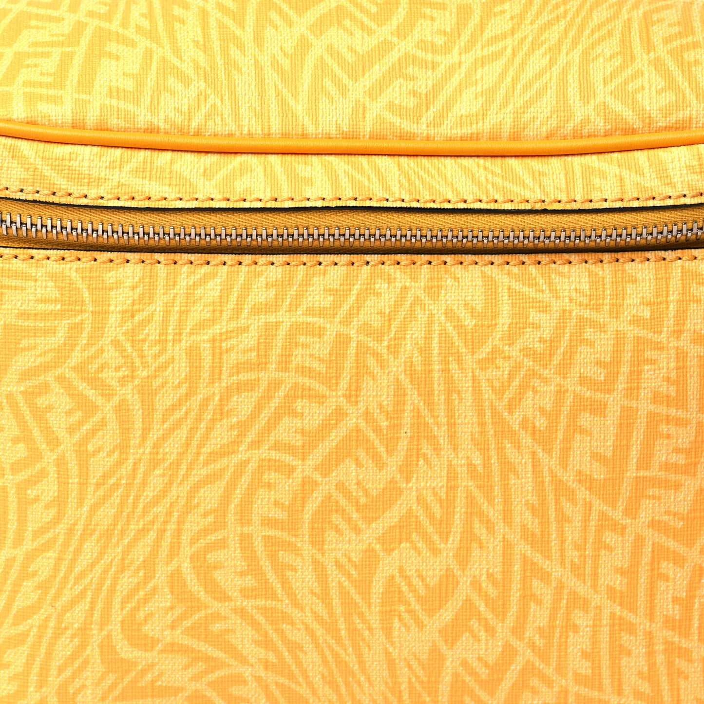 X SARAH COLEMAN Glazed Fabric Vitello Grace Light Micro FF Vertigo Belt Bag Mimosa