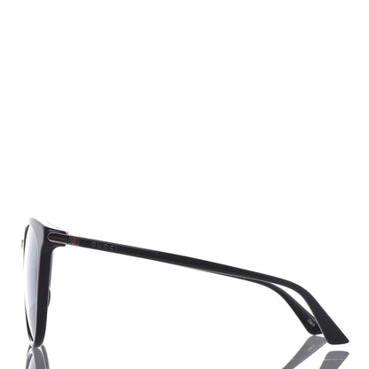 Gucci Acetate Round GG Sunglasses GG0064SK Black 3 of 7