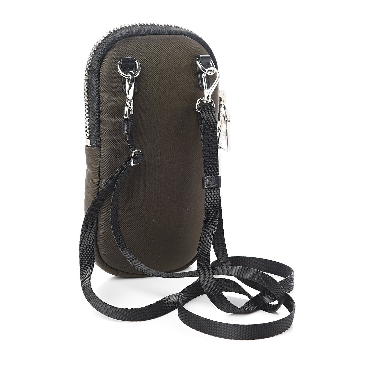 Tessuto Nylon Pocket Mini Bag Mimetico Black