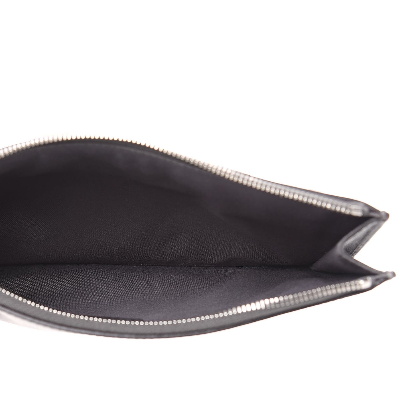 Vitello Liberty Studded Zip Pouch Asfalto Multicolor