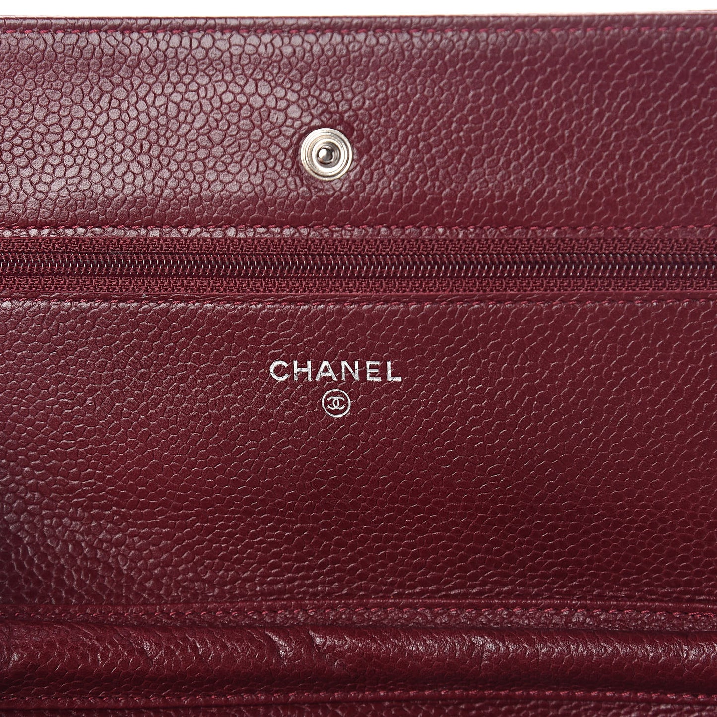 Caviar Timeless CC Wallet on Chain WOC Dark Red