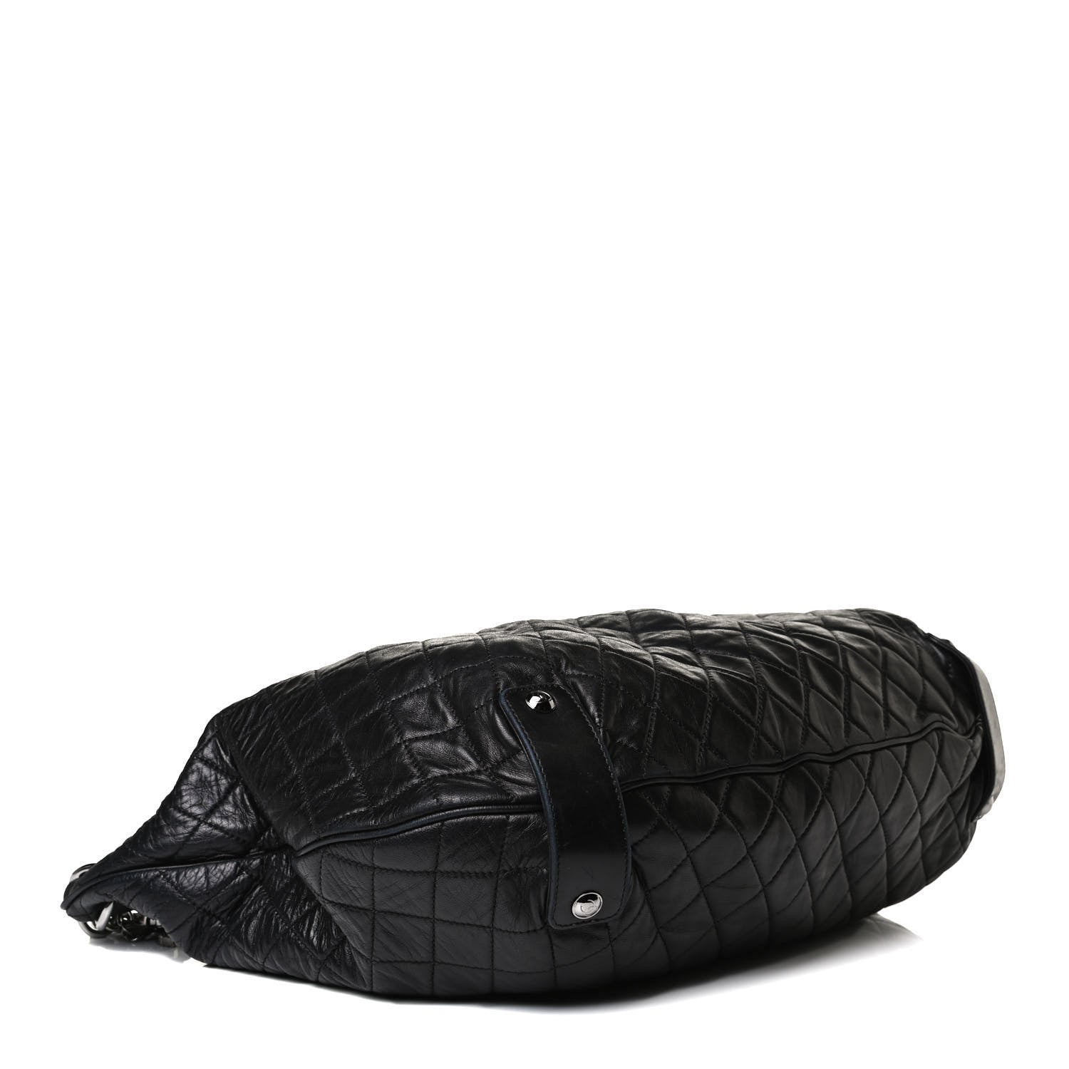 Chanel Lambskin Large Chain Mail Hobo Black 4 of 20