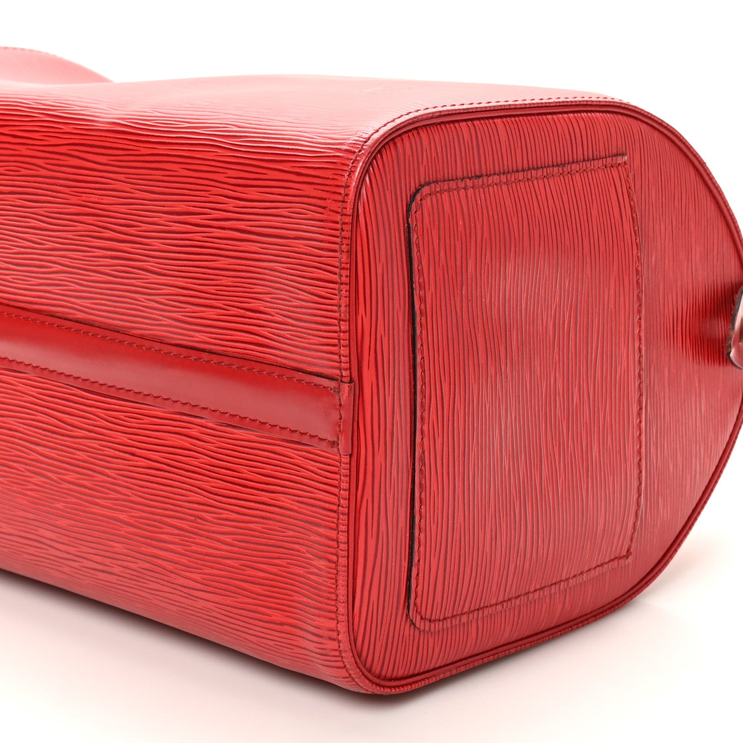 Louis Vuitton Epi Speedy 30 Castillan Red 9 of 10
