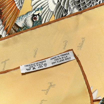 Hermes Silk Carre L’Intrus 90 Scarf 6 of 6