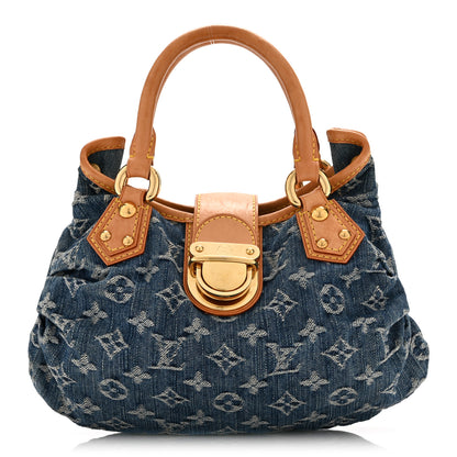 Louis Vuitton Monogram Denim Pleaty Blue 1 of 10