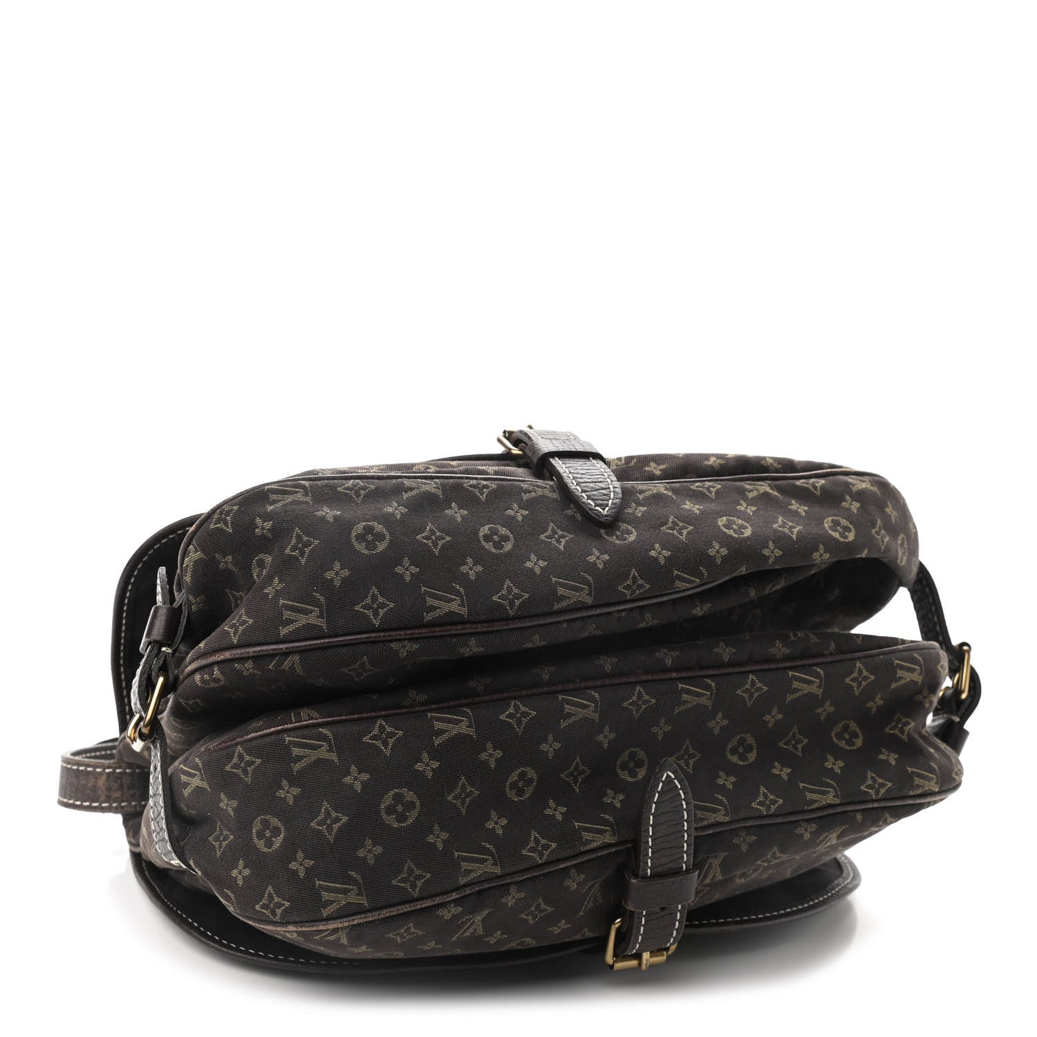 Louis Vuitton Monogram Mini Lin Saumur Ebene 4 of 11