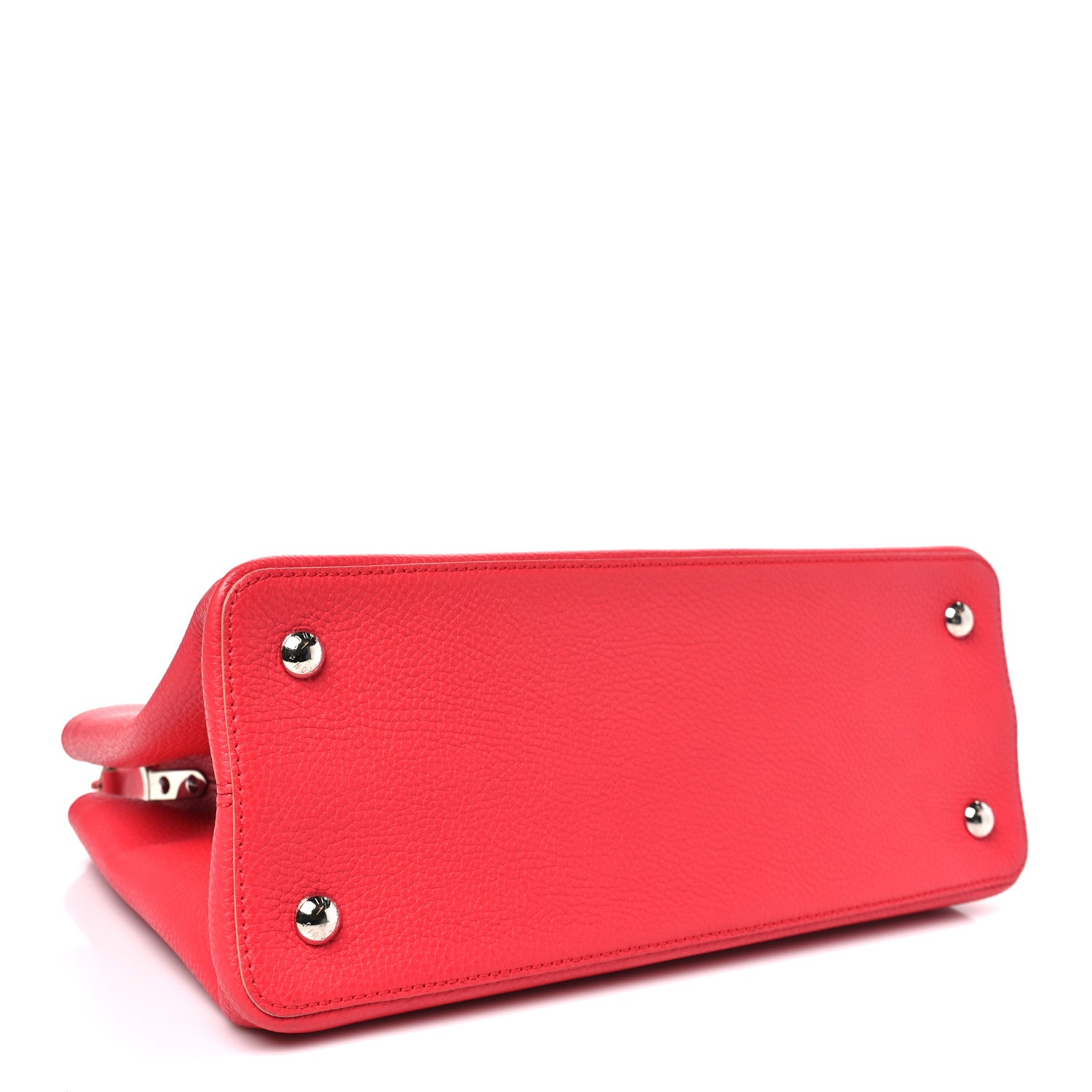 Louis Vuitton Taurillon Capucines MM Litchi Galet 4 of 9