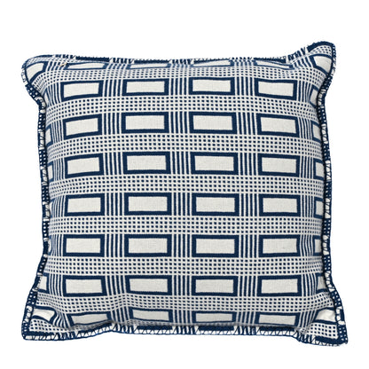 Hermes Twill D H Infini Pillow Blue 2 of 4