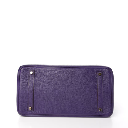 Hermes Togo Birkin 35 Iris 5 of 32