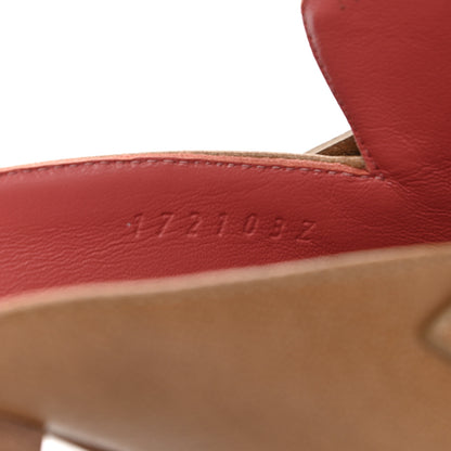 Hermes Goatskin Paradis Mules 36 Taupe 8 of 9