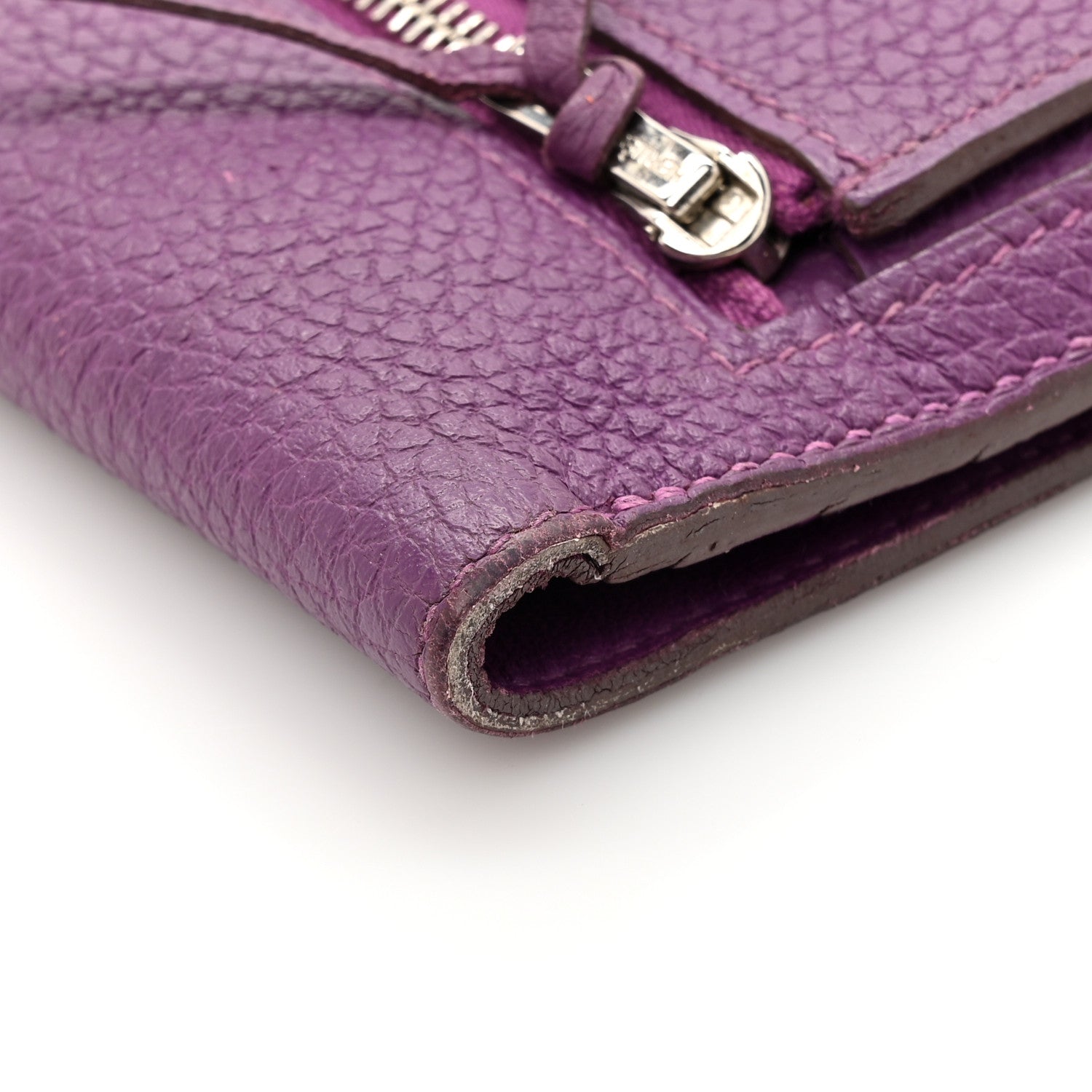 Hermes Togo Dogon Recto Verso Wallet Violet 13 of 14