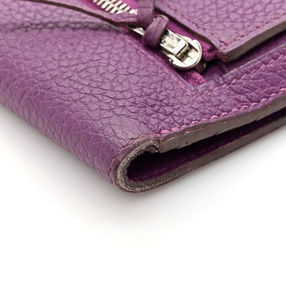 Hermes Togo Dogon Recto Verso Wallet Violet 13 of 14