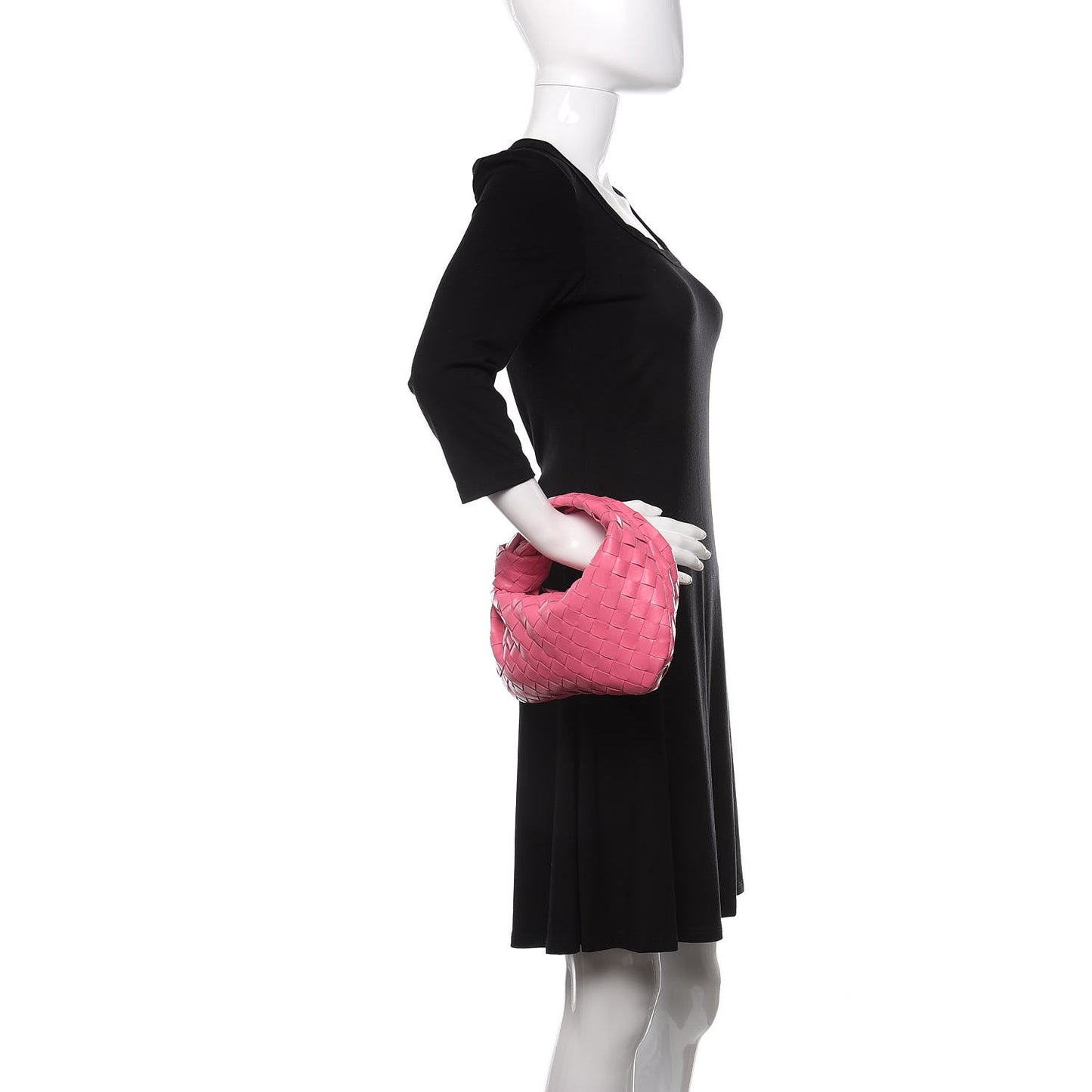 Nappa Intrecciato Mini Jodie Pink