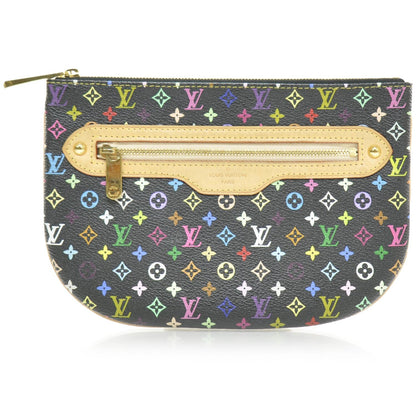 Louis Vuitton Monogram Multicolor Pochette Plate GM Black 1 of 8