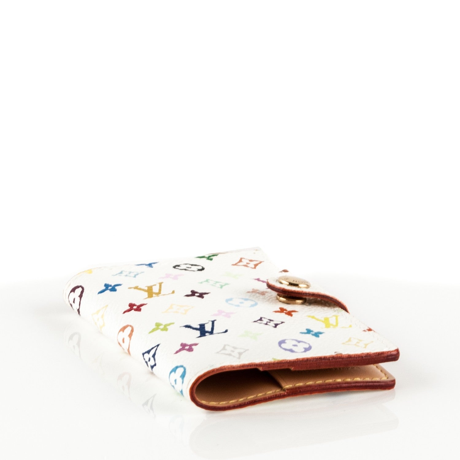 Louis Vuitton Monogram Multicolor Carnet de Bal Mini Agenda Cover White 4 of 7
