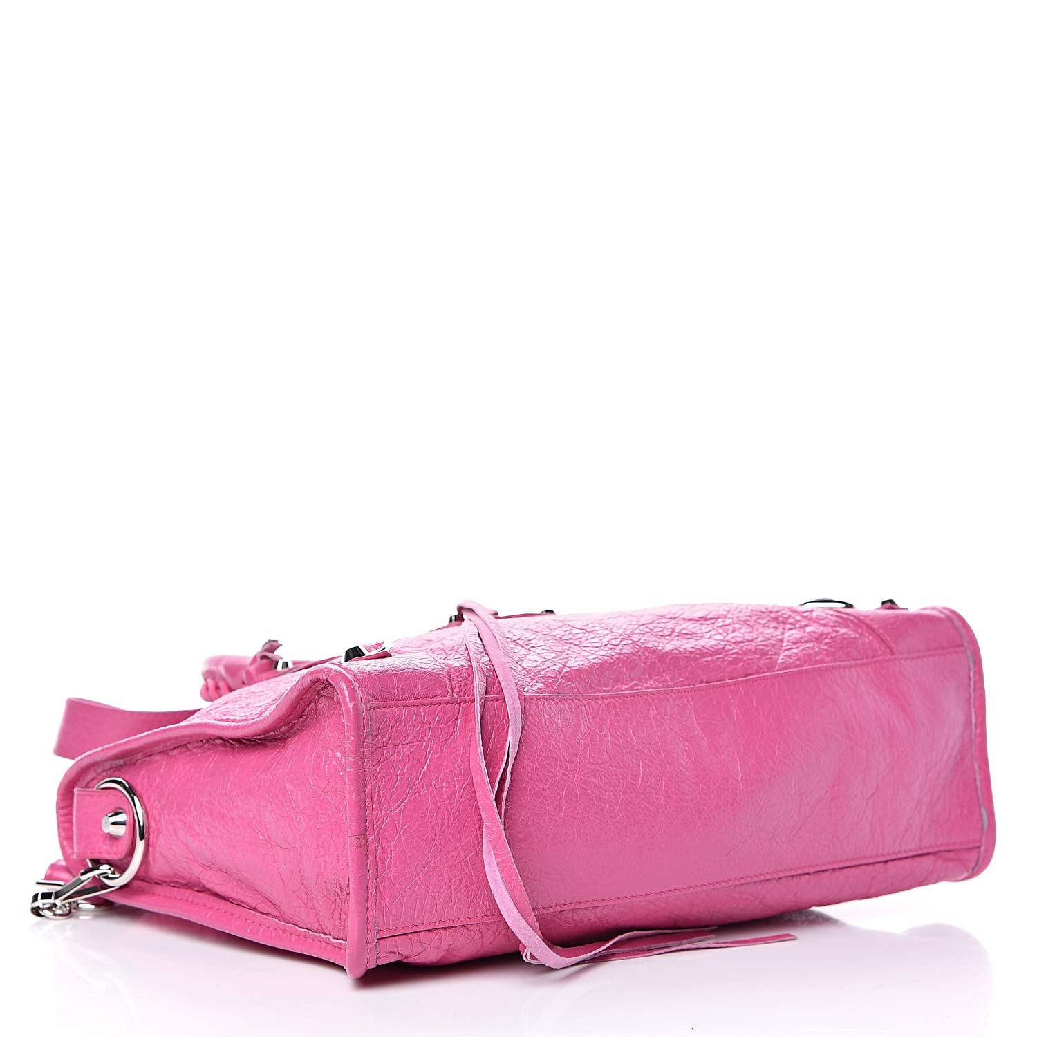 Balenciaga Agneau Classic Silver Hardware S City Rose Flamingo 4 of 11