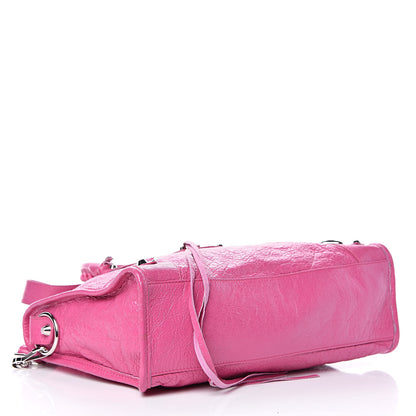 Balenciaga Agneau Classic Silver Hardware S City Rose Flamingo 4 of 11