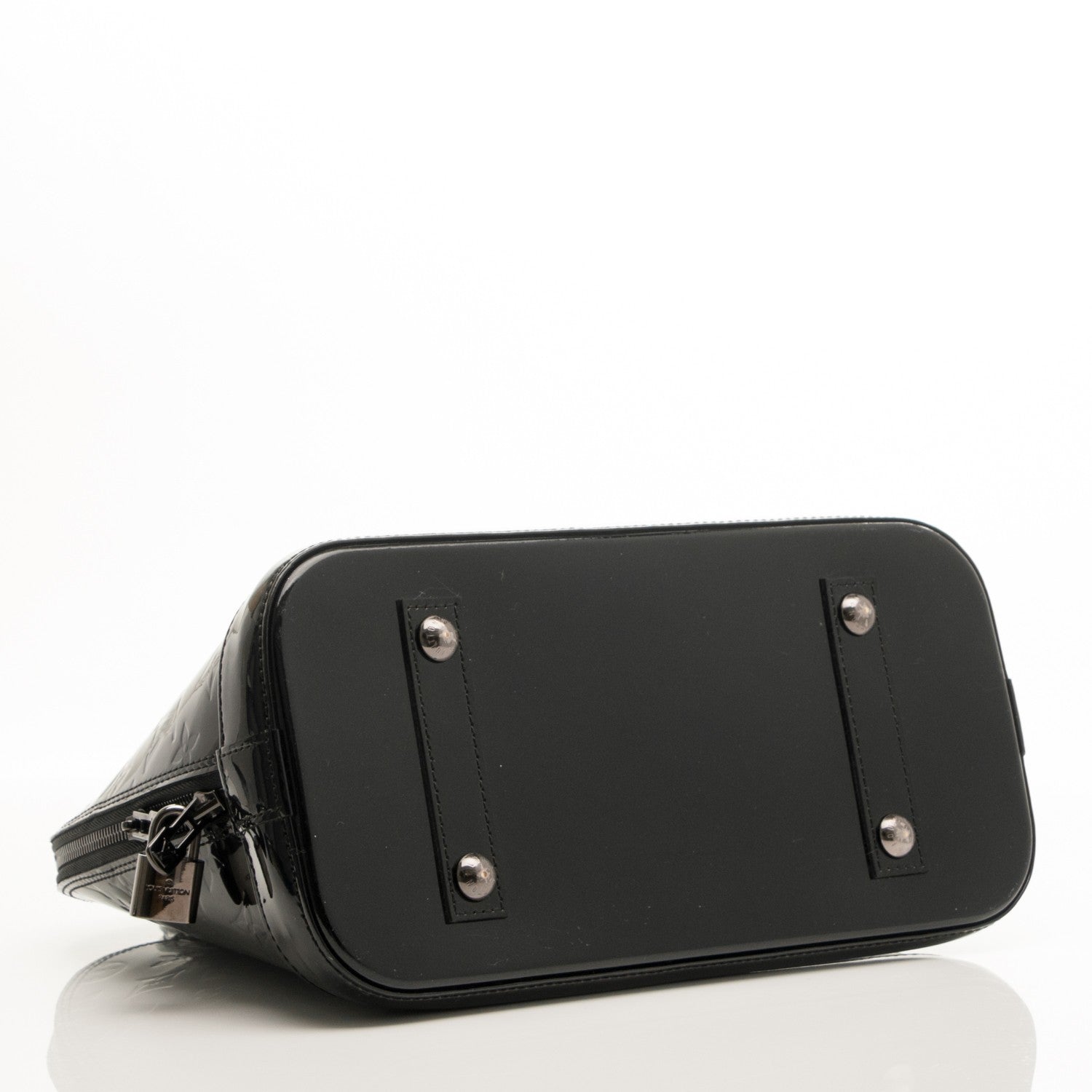 Louis Vuitton Vernis Alma PM Noir Magnetique 4 of 7