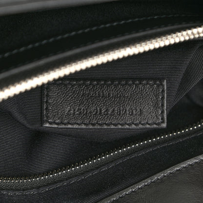 Saint Laurent Calfskin Y Quilted Monogram Medium Loulou Chain Satchel Black 7 of 11