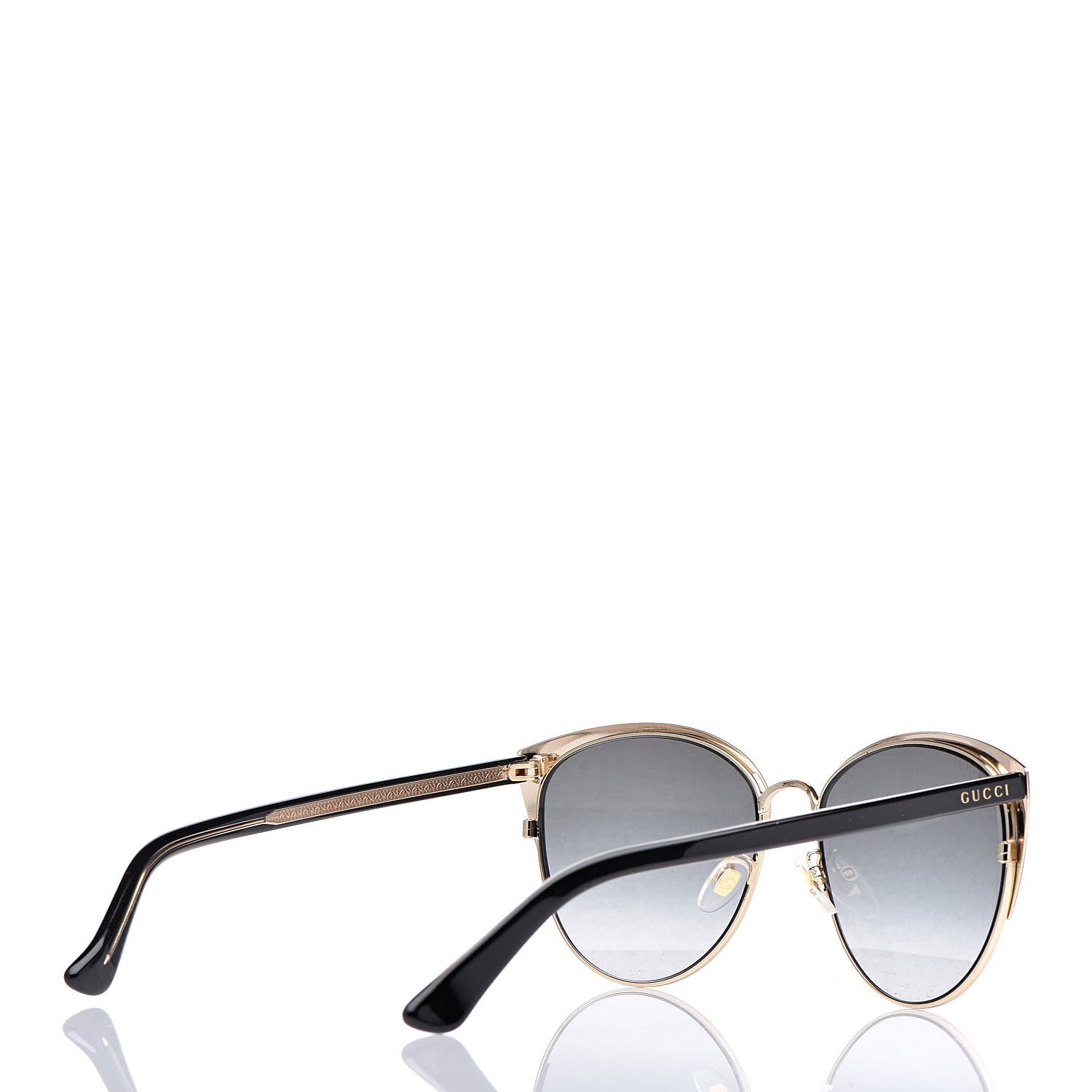 Gucci Cat Eye Sunglasses GG0197SK Black 4 of 7
