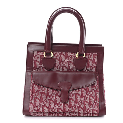 Christian Dior Monogram Pocket Tote Red 1 of 11