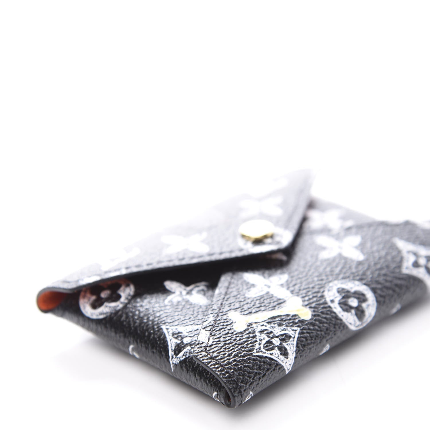Louis Vuitton Catogram Small Kirigami Pochette Insert Black White 6 of 7
