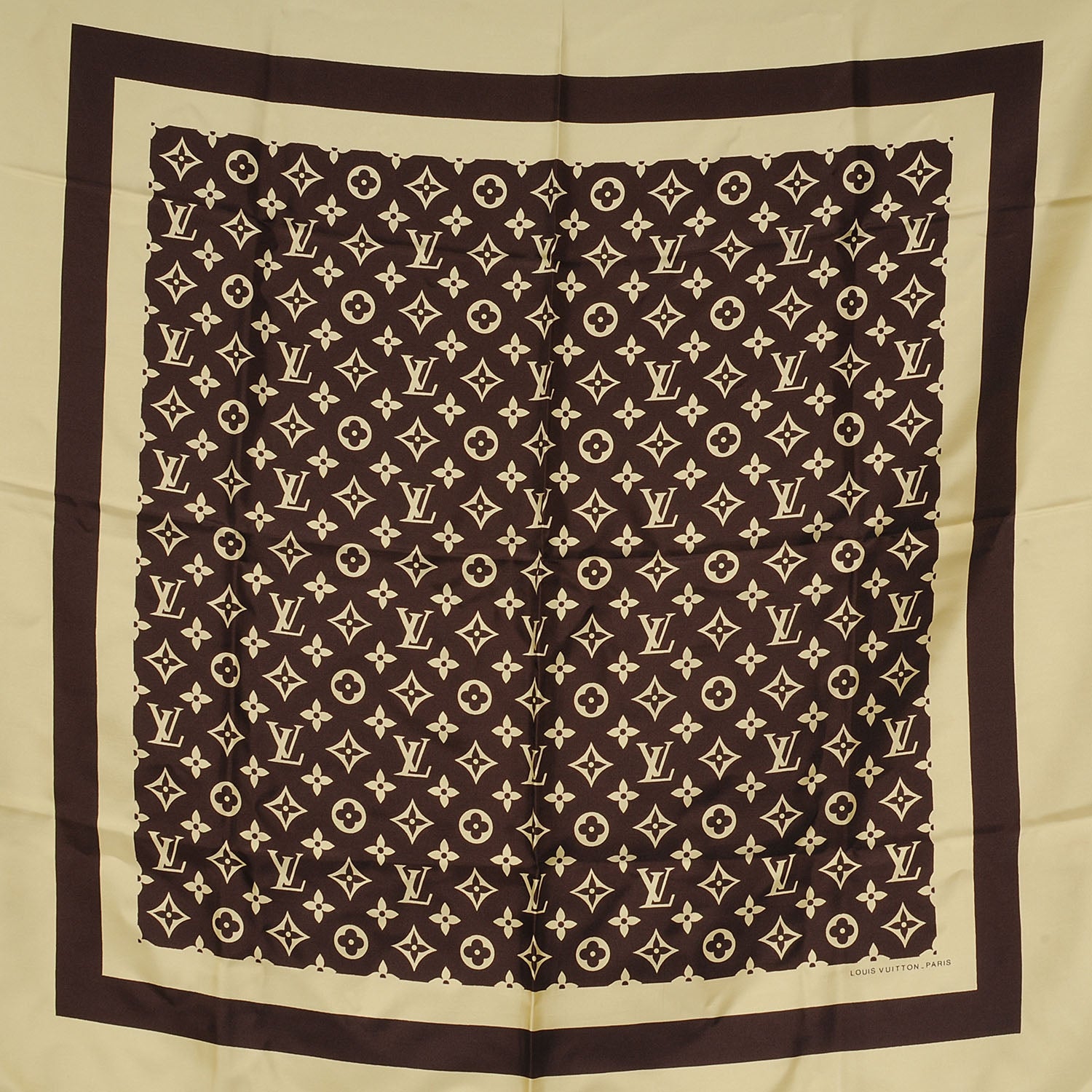 Louis Vuitton Silk Monogram Monaco Scarf 1 of 6