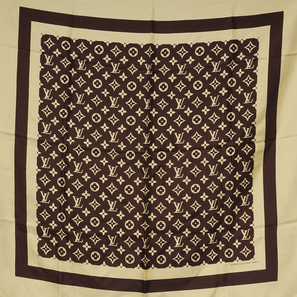 Louis Vuitton Silk Monogram Monaco Scarf 1 of 6