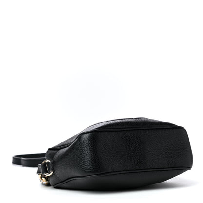 Gucci Pebbled Calfskin Small Soho Disco Bag Black 3 of 4