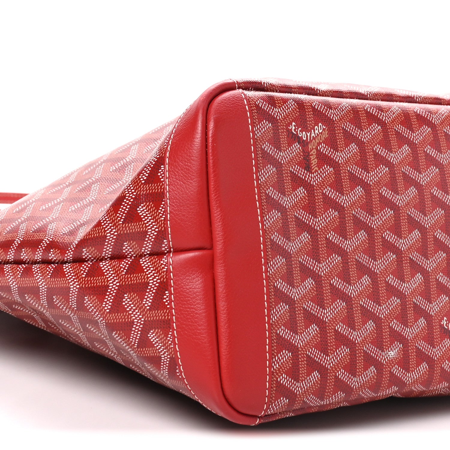 Goyard Goyardine Artois MM Red 8 of 10