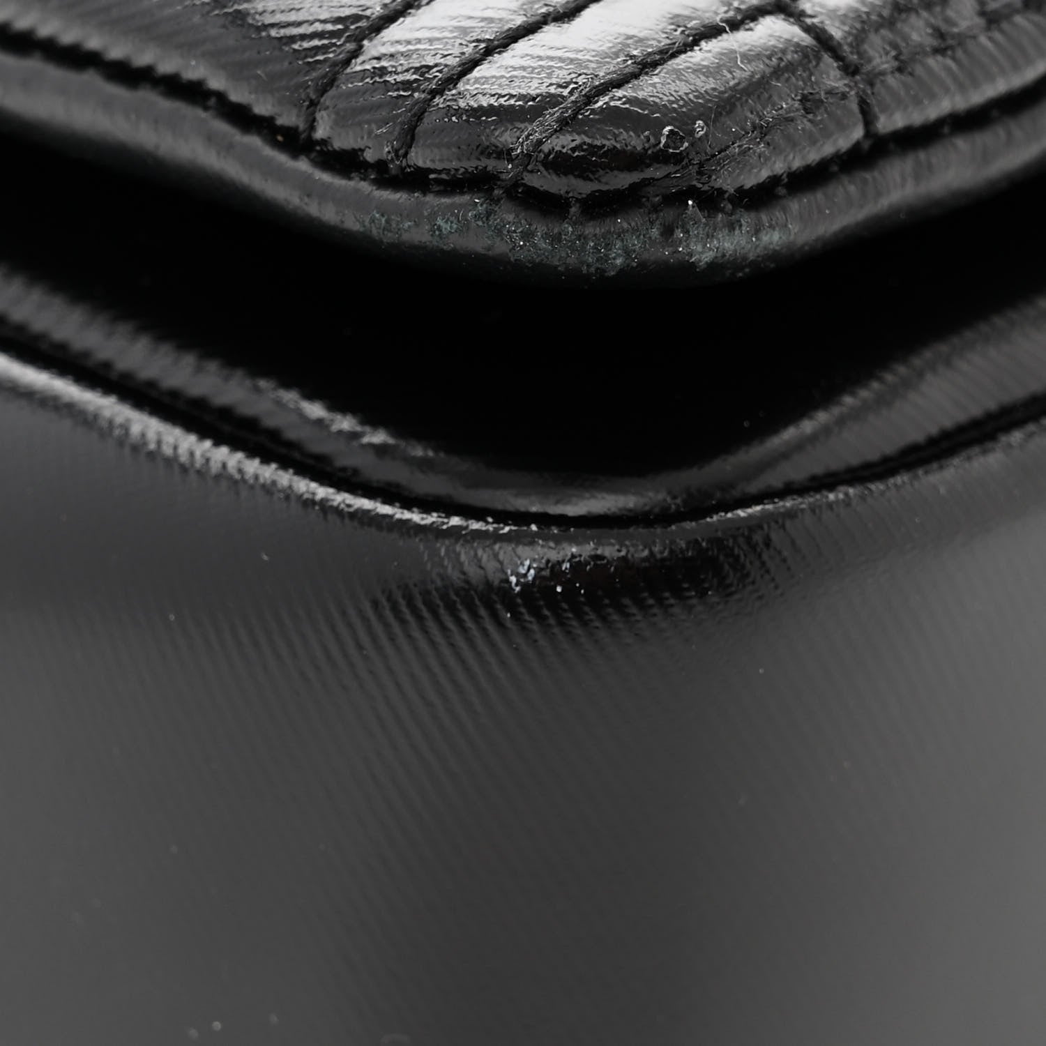 Burberry Patent Quilted Horseferry Print Small Lola Bag Black 11 of 13