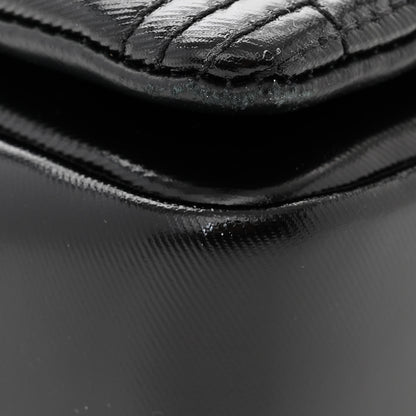 Burberry Patent Quilted Horseferry Print Small Lola Bag Black 11 of 13